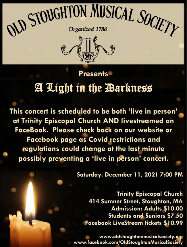 2021 Winter - A Light in the Darkness - poster